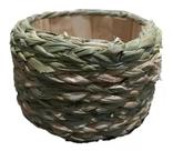 Cesto Vaso Palha Sisal Decoração Cachepô Plantas Flores Lar