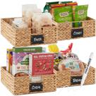 Cestos de Despensa Best Choice Products - Cesto de Junco 16x12 Polegadas Cestos de Despensa Best Choice Products - Cesto de Junco 16x12 Polegadas