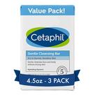 Cetaphil Barra de Limpeza Gentle (3 Unidades) - 133ml cada - Para Pele Seca