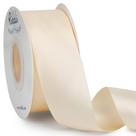 Cetim de dupla face Ribbon Ribbli Cream 1,5 cm x 22,86 cm Cetim de dupla face Ribbon Ribbli Cream 1,5 cm x 22,86 cm