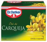 Chá carqueja dr oetker sachê 15g c/ 15 unidades