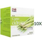 Chá de Capim-Cidreira Natural Vegano Cx10 Sachês 1g Kit 10 Chá de Capim-Cidreira Natural Vegano Cx10 Sachês 1g Kit 10