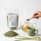 Chá de Capim Limão 100g Capim Cidreira Chá e Alívio Pura e Natural para Relaxamento
