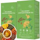 Chá de crisântemo Raipult Goji Berry 150g de desintoxicação de ervas
