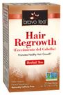 Chá de ervas Bravo Tea Hair Regreswth Hair Regrowth, sem cafeína, 20 saquinhos de chá
