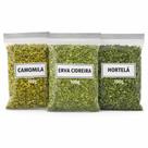 Chá De Ervas Camomila, Erva Cidreira E Hortelã 100g