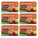 Chá de ervas Celestial Seasonings Country Peach Passion, pacote com 6