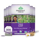 Chá de Ervas Orgânico Tulsi Sleep (Holy Basil) - 18 Sachês (6 Pacotes)