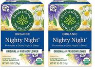 Chá de ervas Traditional Medicinals Nighty Night 32 saquinhos de chá