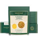 Chá de ervas VAHDAM, açafrão, gengibre, 100% puro, 100g, sem cafeína