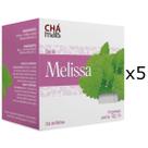 Chá de Melissa Kit com 5 Caixas de 10 Sachês cada