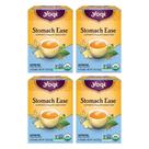 Chá digestivo Yogi Stomach Ease 16 sacos x 4 pacotes