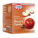 Chá Dr Oetker Maçã e Canela 10 sachês 10g Chá Dr Oetker Maçã e Canela 10 sachês 10g