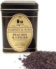 Chá Harney & Sons Peaches & Ginger 4 onças de folhas soltas