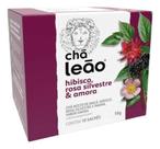 Chá Hibisco, Rosa Silvestre E Amora Leão 10 Sachês