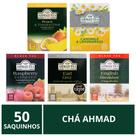 Chá Inglês Ahmad Tea, 5 caixas com 10 saquinhos