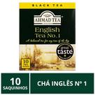 Chá Inglês Ahmad Tea, Inglês No. 1, 10 saquinhos