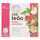 Chá Leão frutas vermelhas em sachê