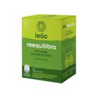 Chá Leão Reequilibra Chá Verde, Hortelã e Limão com 10 Sachês