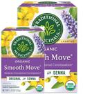 Chá medicinal tradicional orgânico Smooth Move 32 saquinhos de chá x2 Chá medicinal tradicional orgânico Smooth Move 32 saquinhos de chá x2