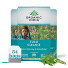 Chá ORGÂNICO DA ÍNDIA: Tulsi Cleanse, manjericão sagrado, gengibre, açafrão