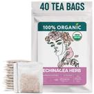 Chá Orgânico de Equinácea Zhivana Organics 40 Sachês