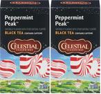 Chá preto Celestial Seasonings Peppermint Peak 40 sacos