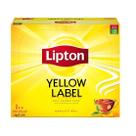 Chá Preto Lipton Yellow Label - Caixa com 100 Sachês Clássico e Saboroso