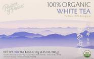 Chá Prince of Peace Organic White 100 saquinhos de chá