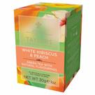 Chá Taylors of Harrogate Hibisco Branco e Pêssego 120 Saquinhos
