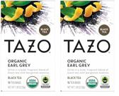 Chá TAZO Organic Earl Grey Black com cafeína 16 saquinhos de chá x2
