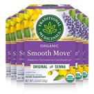 Chá Traditional Medicinals Organic Smooth Move 96 sacos