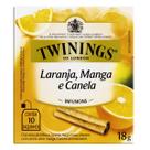 Chá Twinings Laranja, Manga e Canela 10 sachês
