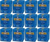 Chá Twinings Preto Lady Grey Kit 12 Caixas 10 Un 120 Sachês