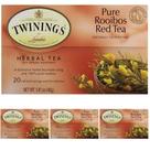 Chá Twinings Rooibos Vermelho Africano, 20 unidades (Pacote com 4)