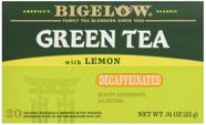 Chá Verde Bigelow com Limão Sem Cafeína 20 sachês