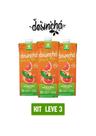 Chá verde desinchá pra já laranja e gengibre 1l - kit 3 unid