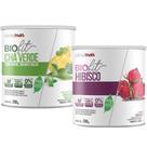 Chá Verde Instantâneo com Couve Salvia e Salsa 200g + Hibisco Solúvel 200g
