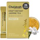 Chá Verde Instantâneo com Jasmim ChaYeah 25 Sachês Sem Açúcar