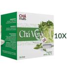 Chá Verde Natural Vegano Cx. com 10 Sachês Kit 10
