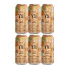 Cha Verde Saboroso e Refrescante Laranja com Gengibre 290ml Yai Kit 6