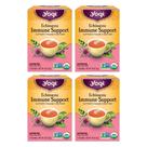 Chá Yogi Echinacea Immune Support, 64 sacos, orgânico
