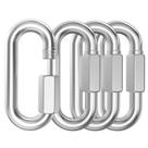 Chain Quick Links BNYZWOT em aço inoxidável de 3,5 cm, pacote com 4