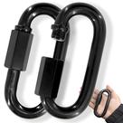 Chain Quick Links SEUNGCH M12, capacidade de 2500 libras, 2 unidades, preto