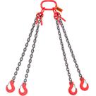Chain Sling VEVOR 5/16 polegadas x 5 pés com ganchos 5T 110.000 libras