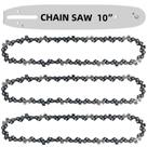 Chainsaw Chain + Guide Bar Fifchall de 10 polegadas para Remington, Sunjoe, Greenwork, Echo, Craftsman