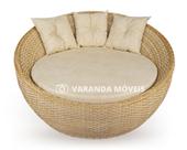 Chaise, Area Externa, 160, cadeira grande, fibra Palha Cadeira Redonda Para Varanda Jardim Área Externa