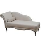 Chaise Longue Divã Copenhagen Veludo Bege Marfim 160 Speciale Home Chaise Longue Divã Copenhagen Veludo Bege Marfim 160 Speciale Home