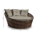 Chaise Orbit em Fibra Sintética - Tecido Cabanas