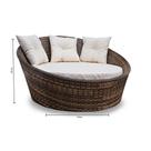 Chaise Orbit em Fibra Sintética - Tecido Linum Bege